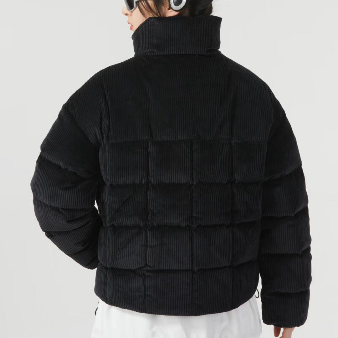 NIKE - ナイキ エッセンシャル Therma-FIT コーデュロイ パファー 黒