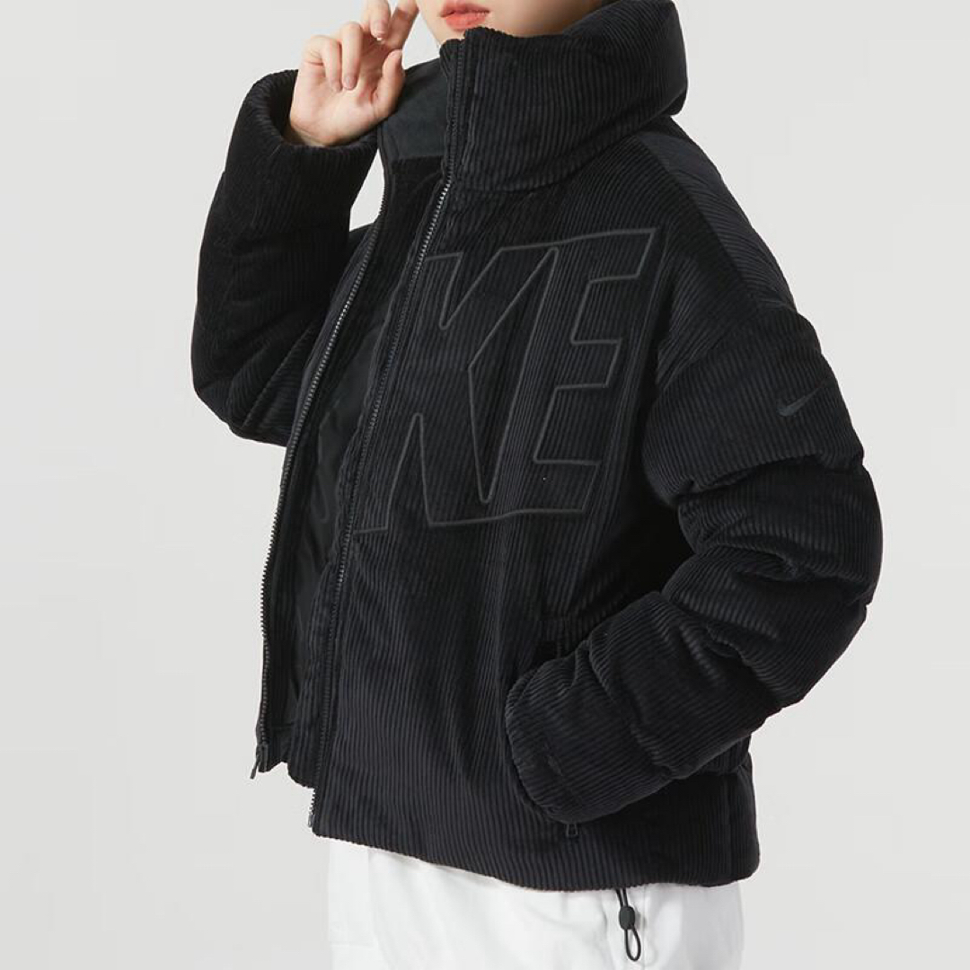 NIKE - ナイキ エッセンシャル Therma-FIT コーデュロイ パファー 黒