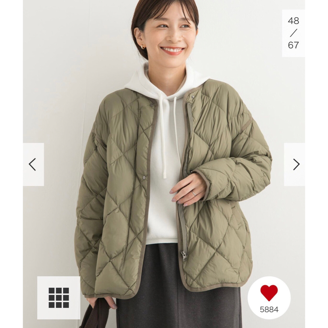 URBAN RESEARCH DOORS - 新品タグ付◉ KHAKI DOORS ライトダウンキルト