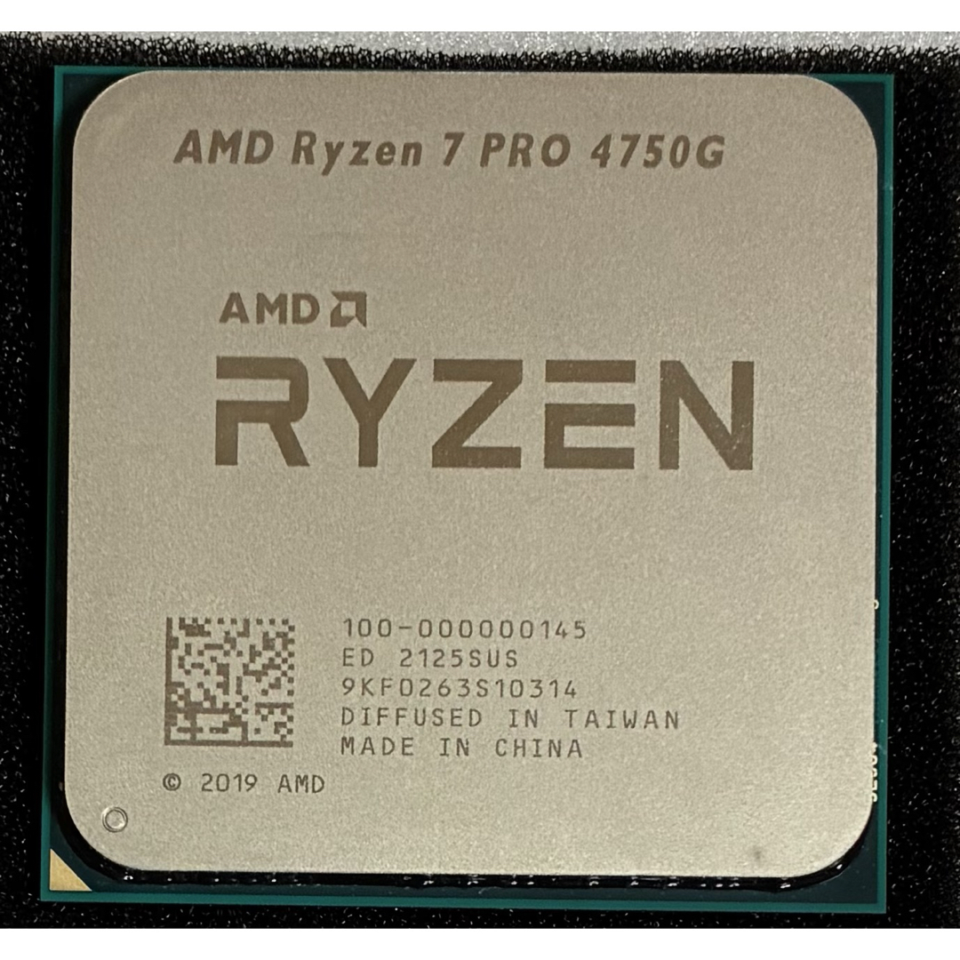 AMD AM4 ryzen7 PRO 4750Gジャンク AMD 4750G PRO ジャンク Processor