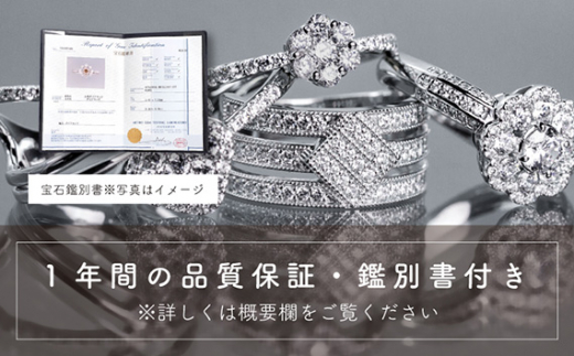 ダイヤ 指輪 pt900 ダイヤモンド ハーフエタニティ リング 0.08ct 鑑別