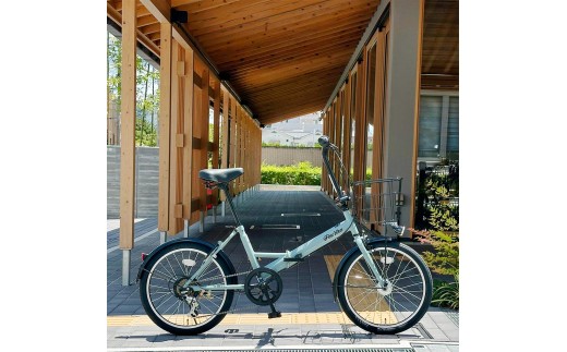 4月初旬頃発送》完成品でお届け！ 折りたたみ自転車 20インチ オート