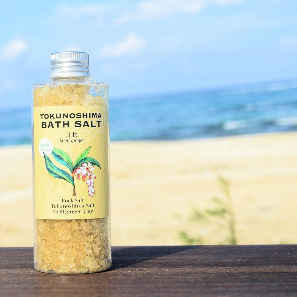 784 南の島育ちの素敵なバスソルト TOKUNOSHIMA BATH SALT（月桃3本