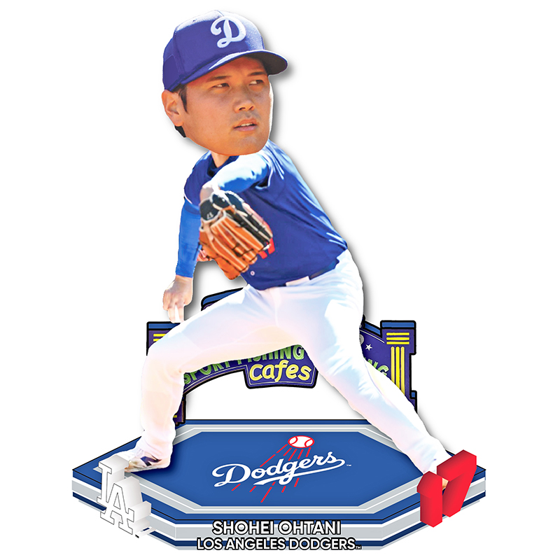 新品 大谷翔平 選手50/50 ボブルヘッド フィギュア人形 No.7 大谷翔平