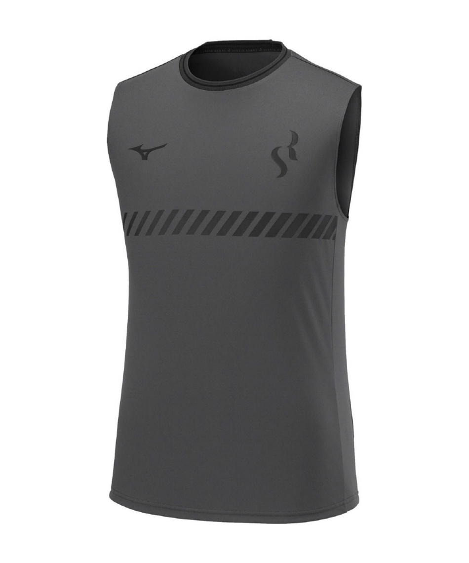 ミズノ(MIZUNO) サッカーウェア プラクティスシャツ ノースリーブ SR