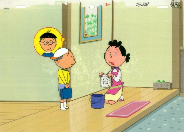 サザエさん サザエ/カツオ セル画