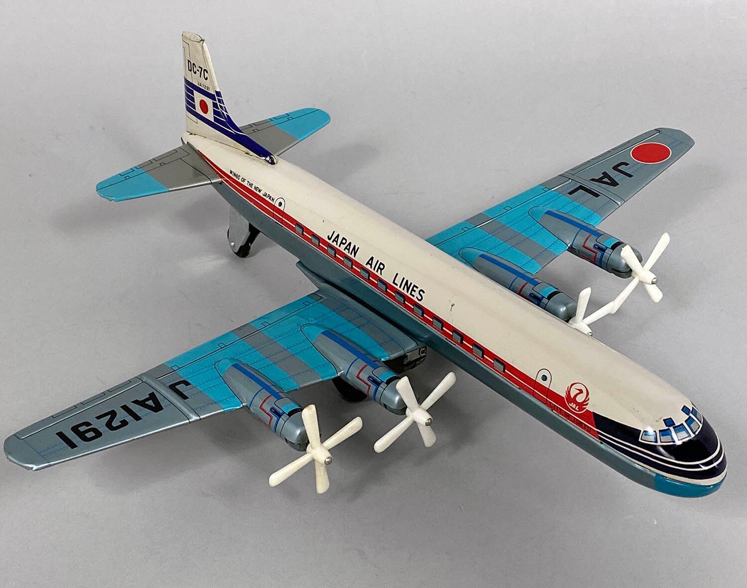 超レアWING CLUB JAL DC-7C 1⁄72デスクトップモデル Douglas DC-7C