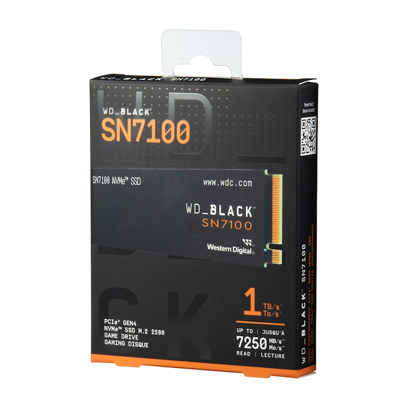 Sandisk WD_BLACK SN7100 NVMe SSD WDS100T4X0Eを検証レビュー！M.2