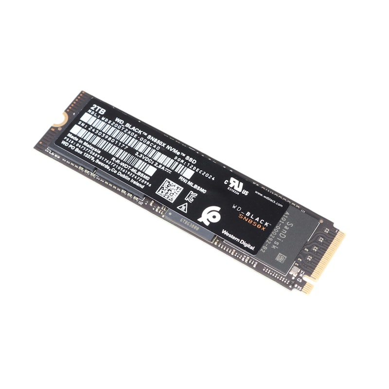 Sandisk WD_BLACK SN850X NVMe SSD WDS200T2X0E-ECを検証レビュー！PS5