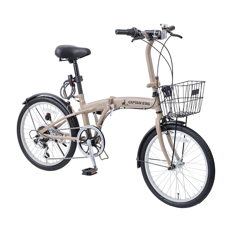 キャプテンスタッグ 折りたたみ自転車を検証レビュー！折りたたみ