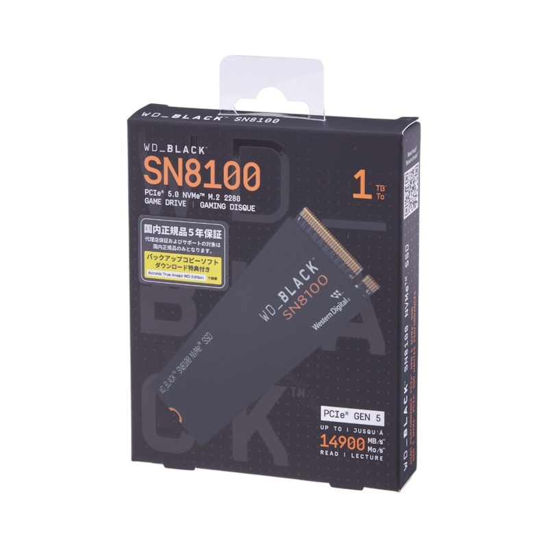Sandisk WD_BLACK SN7100 NVMe SSD WDS100T4X0Eを検証レビュー！M.2