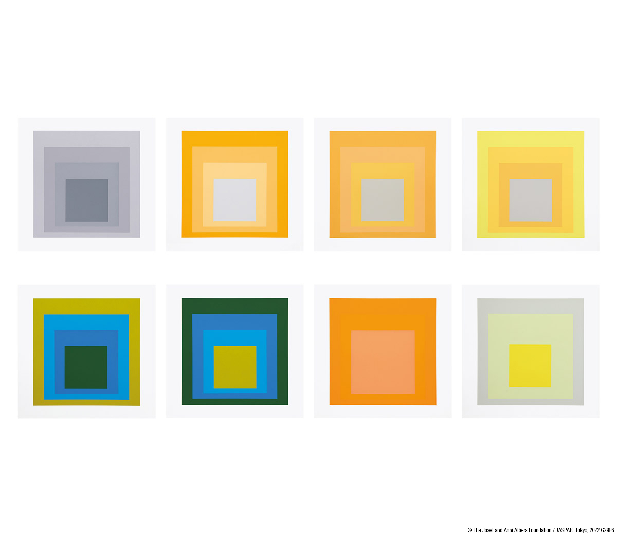 ヨゼフ・アルバース - Formulation Articulation I｜NEW AUCTION