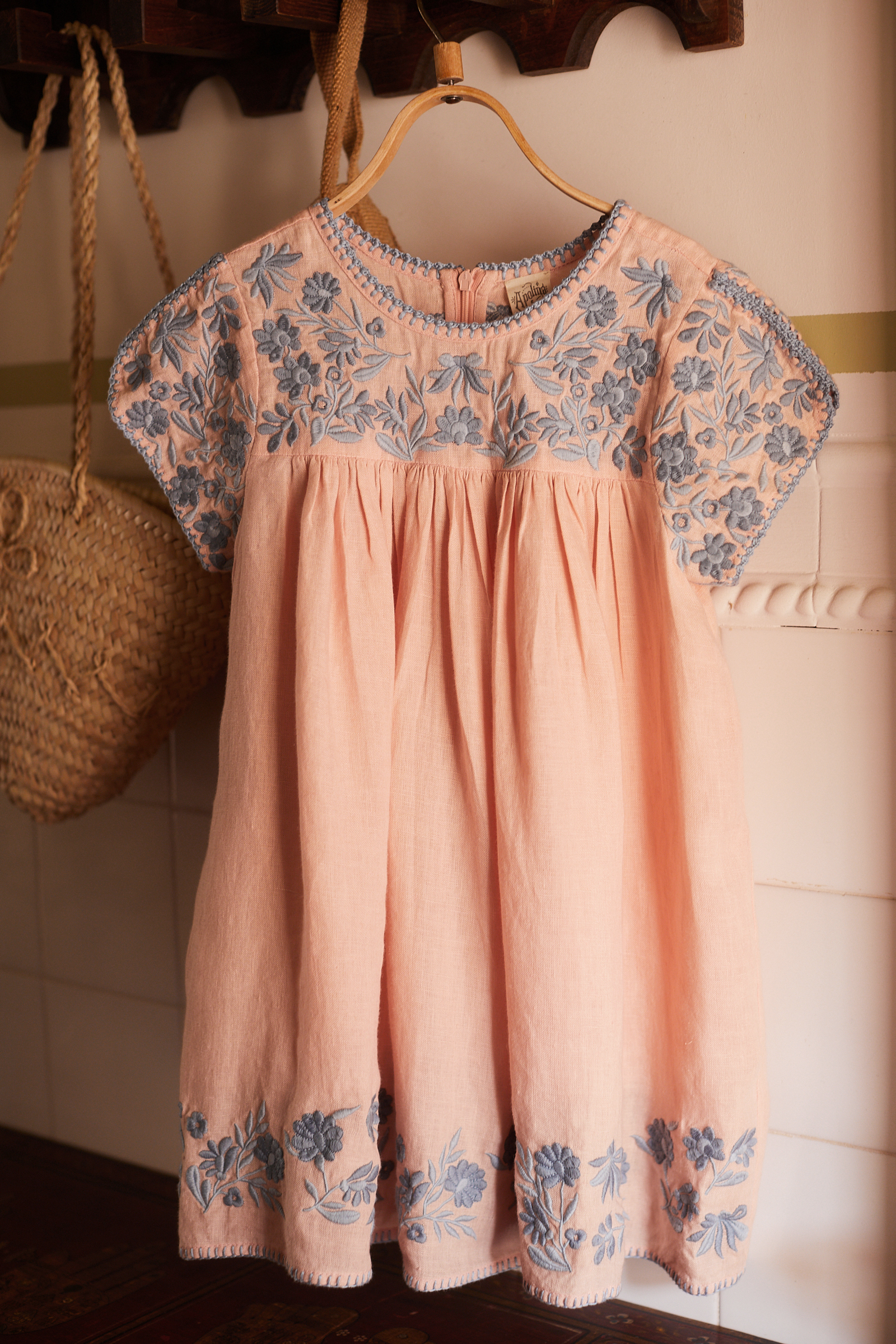 APOLINA - Stevie Dress（Pale Rose）