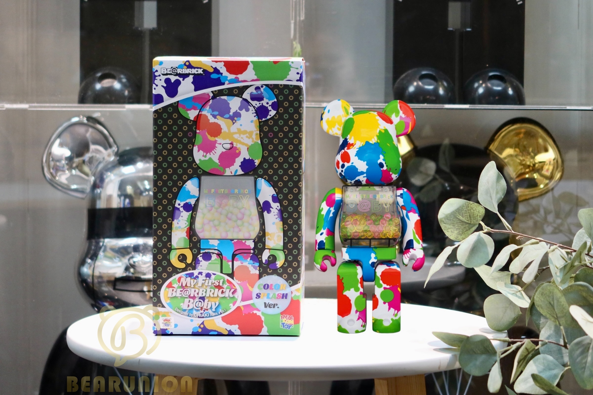 MY FIRST BE@RBRICK B@BY COLOR SPLASH Ver. 400％