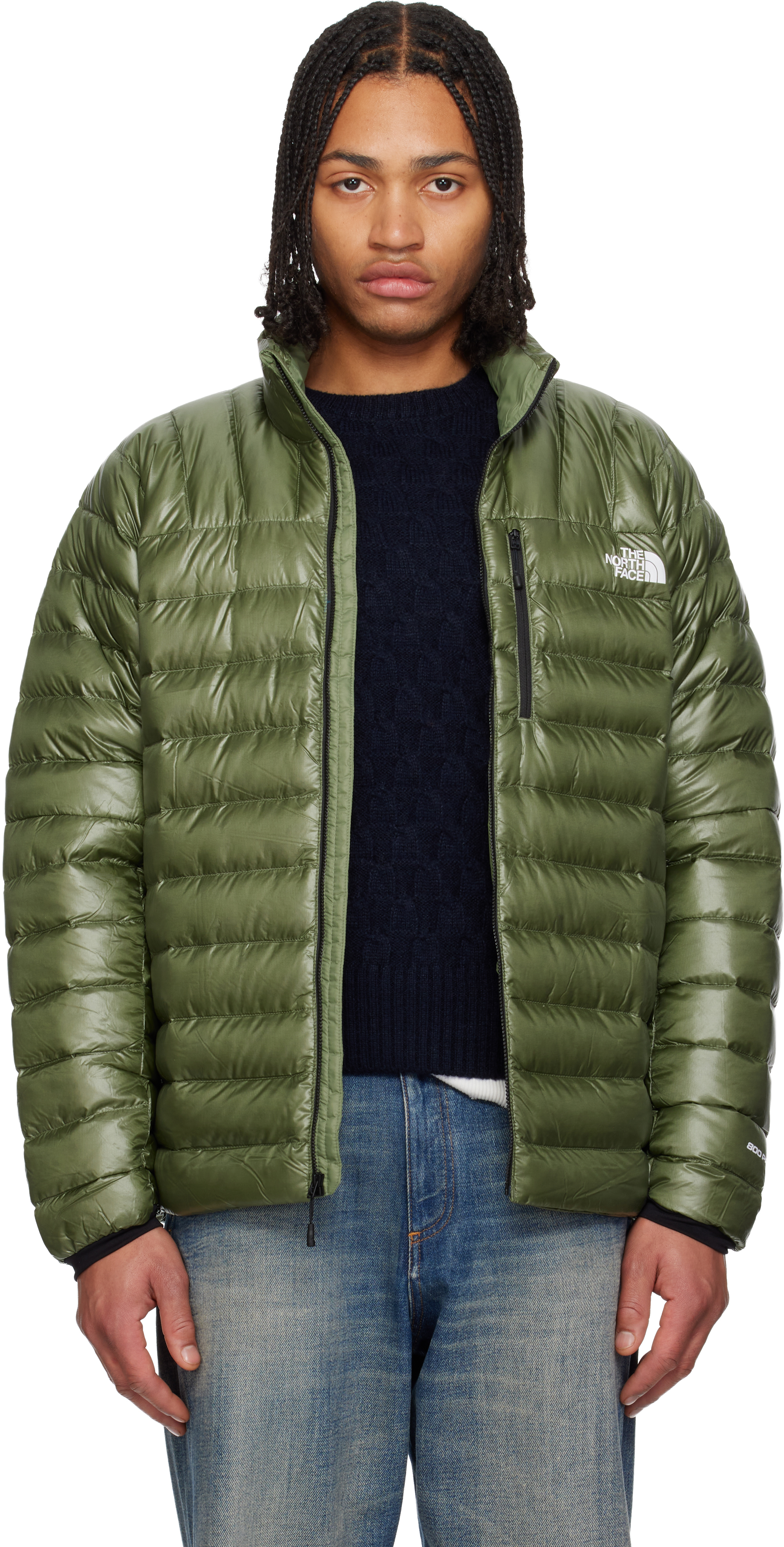 The North Faceのグリーン Summit Series Breithorn ダウンジャケット