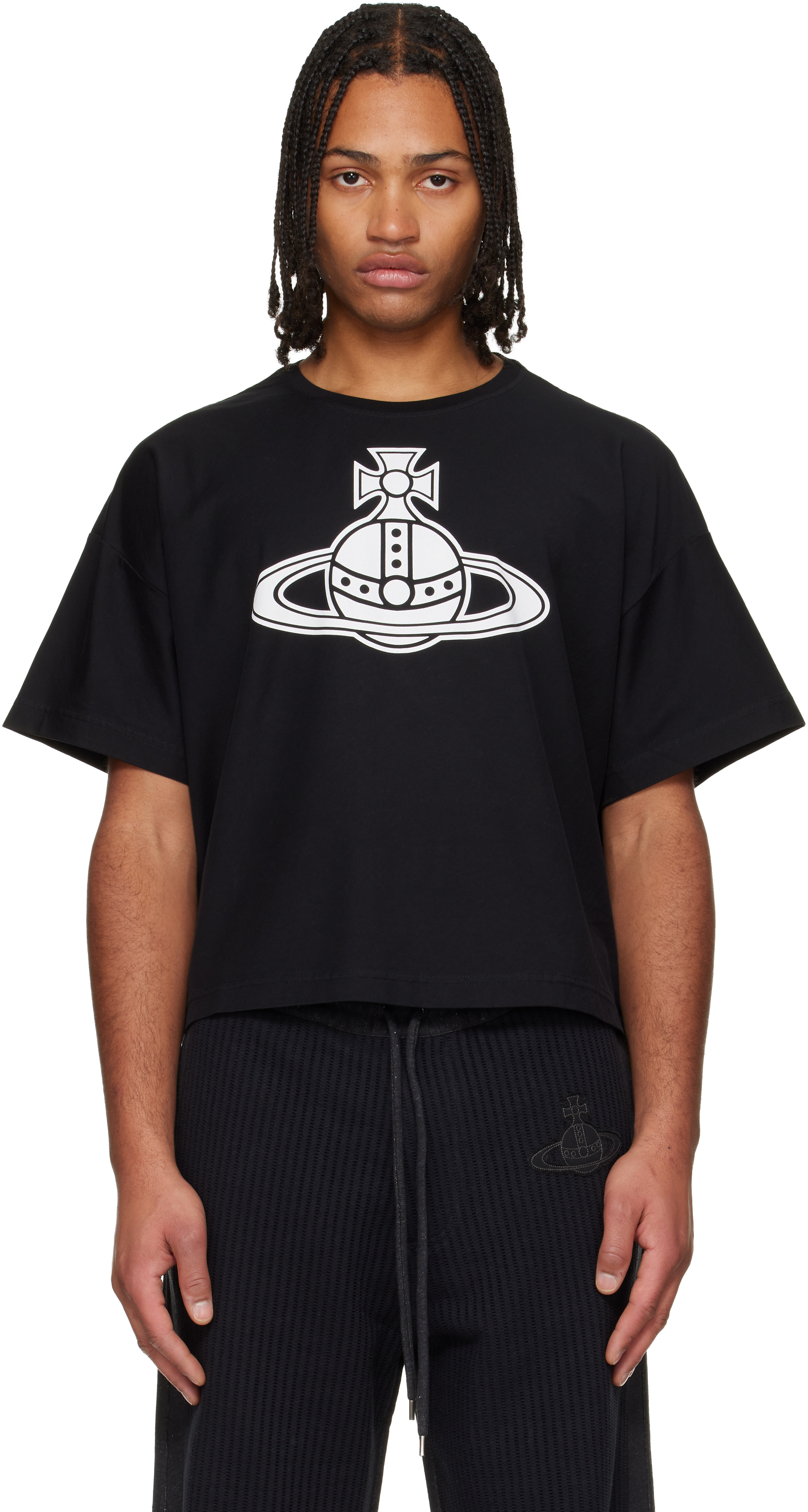 Black Paris Orb Box T-shirt by Vivienne Westwood on Sale