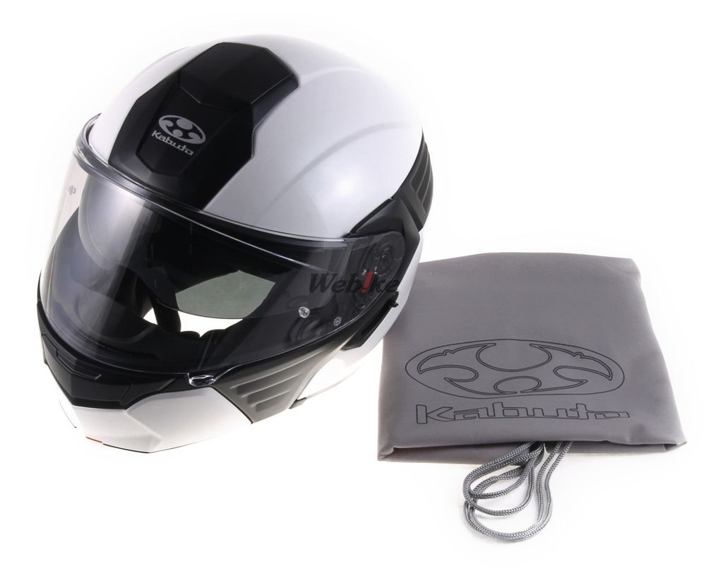 Webike | OGK KABUTO オージーケーカブト KAZAMI [カザミ ホワイト