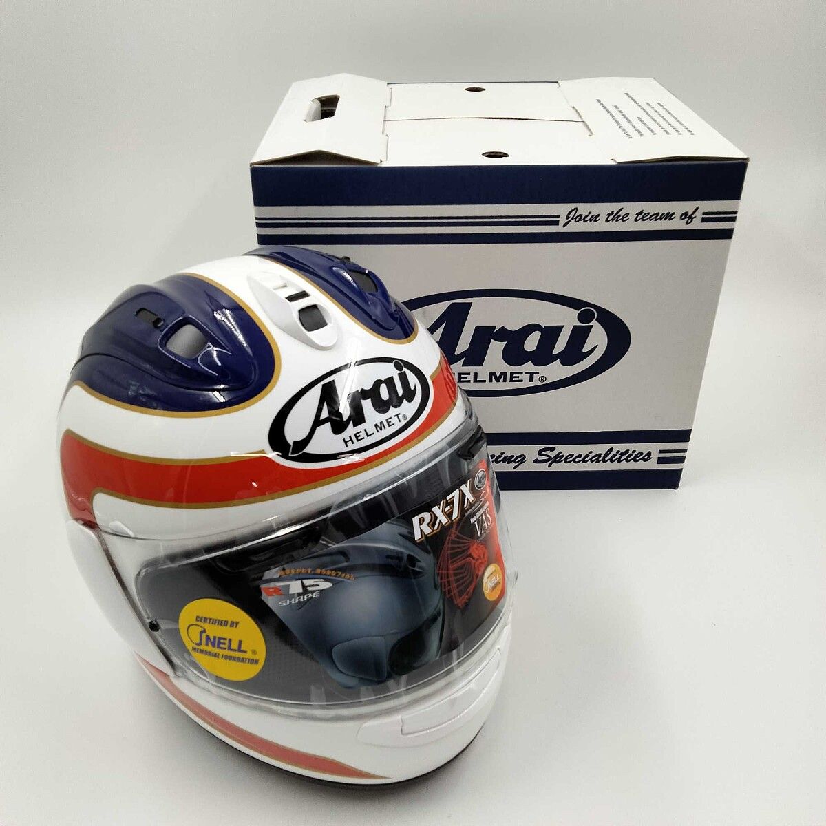 ウェビックガレージセール | Arai RX-7X フレディスペンサー レプリカ
