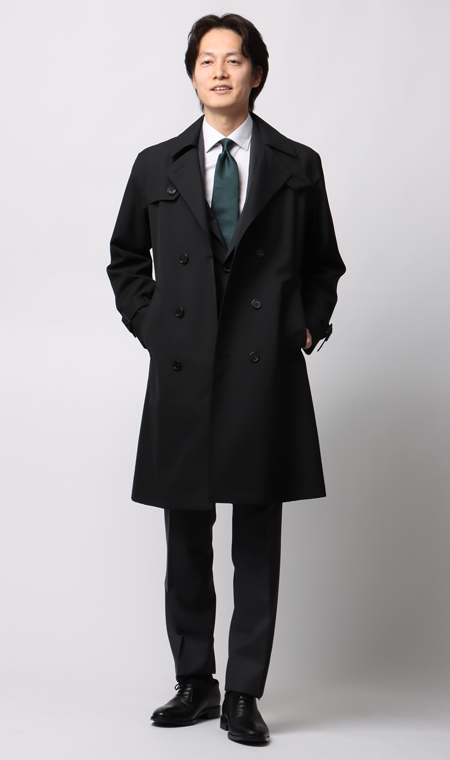 ダブルトレンチコート (7207R254-91) | Savile Row | 紳士服・スーツ