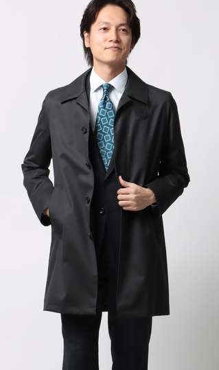 プレミアムステンカラーコート (7215R254-31) | Savile Row | 紳士服