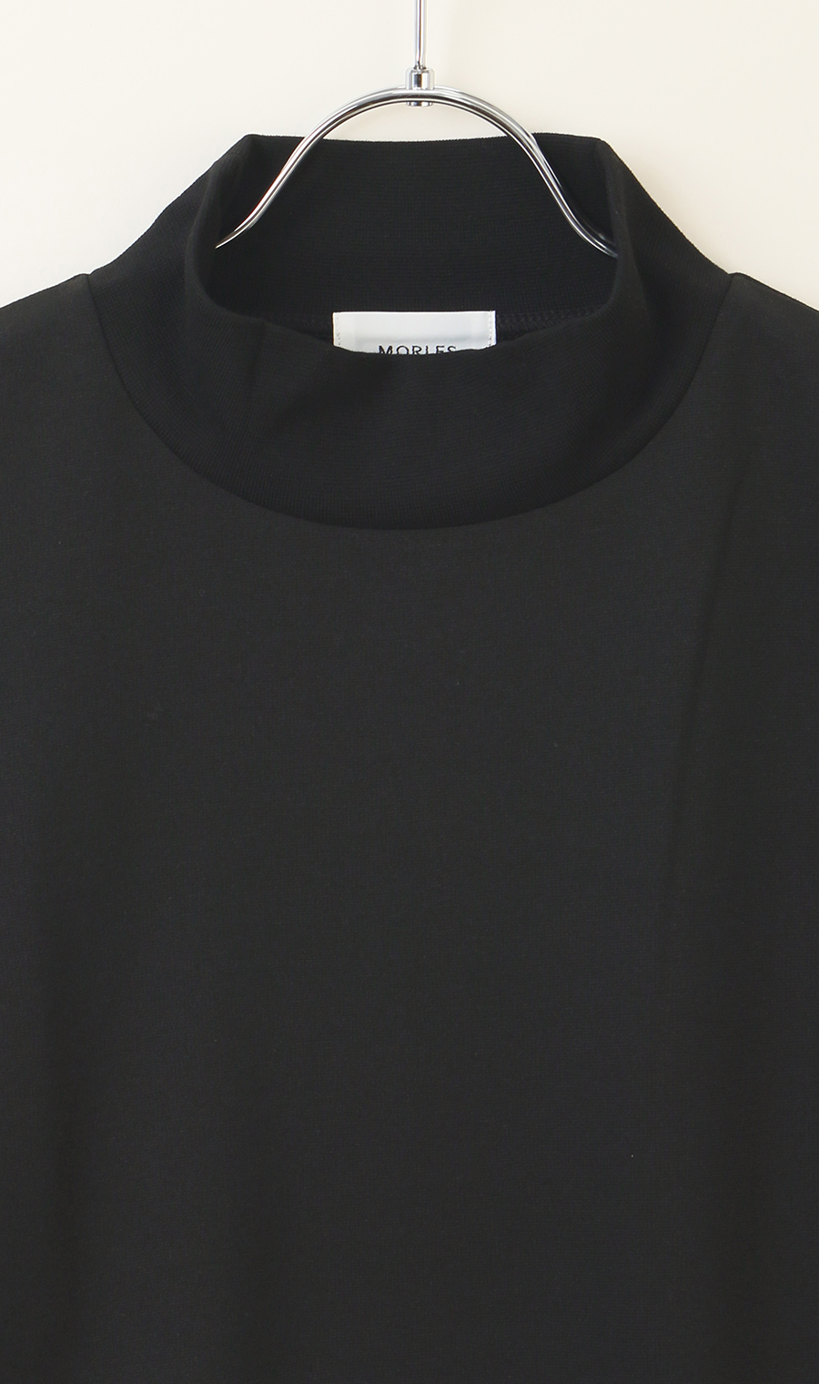ポンチモックネックTシャツ【長袖】 (MOCS5101-01) | MORLES | 紳士服