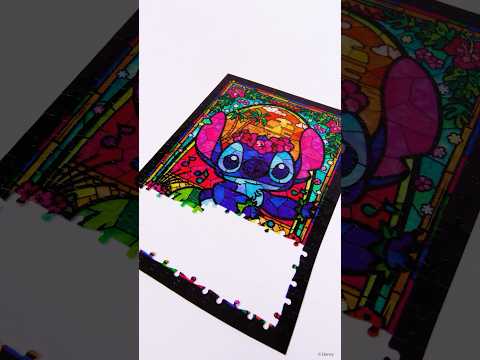 ジグソーパズル DSG-266-758 スティッチ ステンドグラス テンヨー