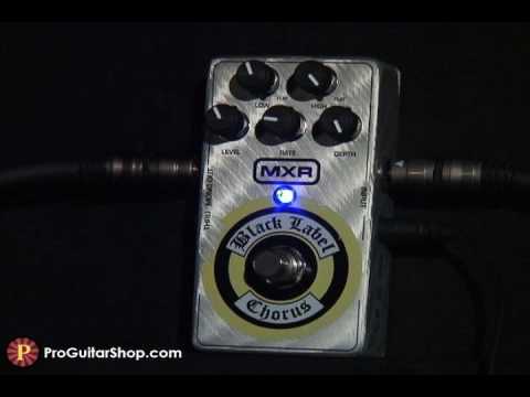 MXR ZW-38 Zakk Wylde Black Label Chorus | Reverb