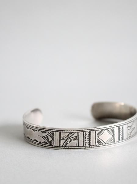 Touareg Silver Bangle 07 / Silver