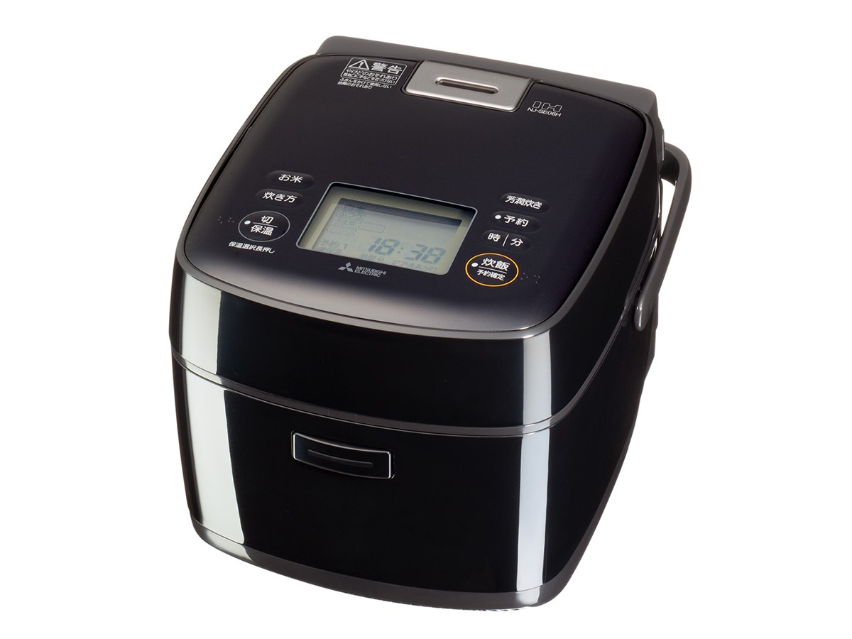 三菱電機、「うま早モード」を新搭載した3.5合炊き炊飯器「備長炭 炭炊