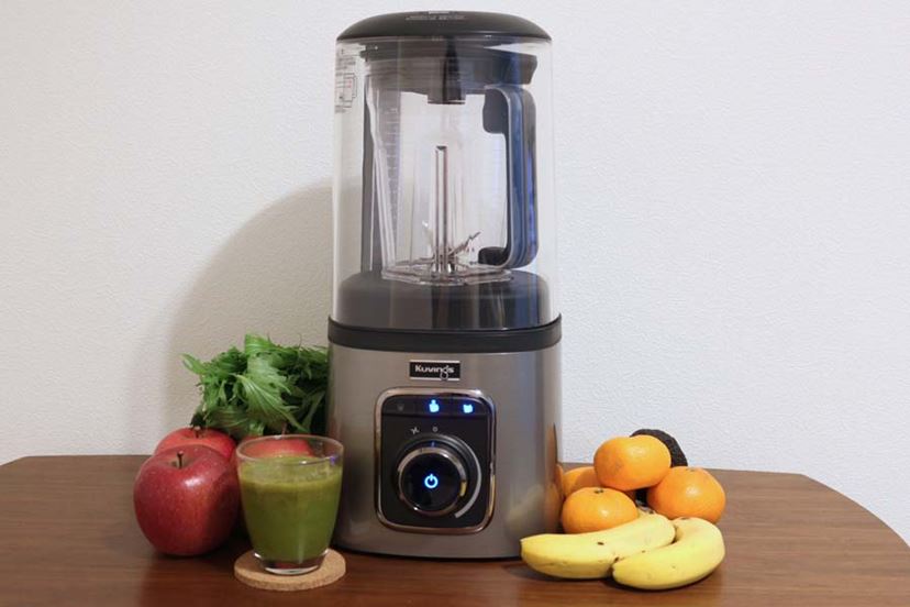 クビンス「真空ブレンダー」で作るスムージーは、とってもフレッシュ