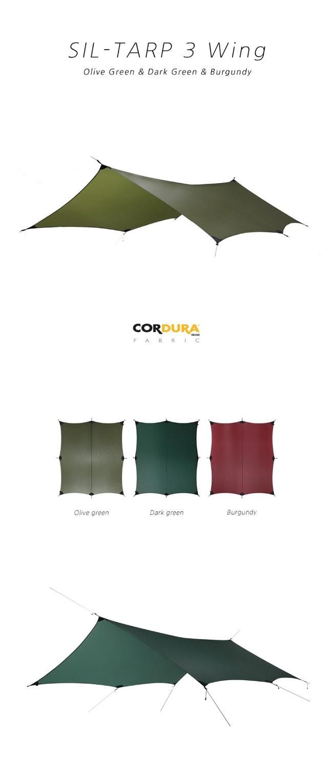 BACKCOUNTRYバックカントリー】 Sil-Tarp3 シルターフ3 四角 ウイング