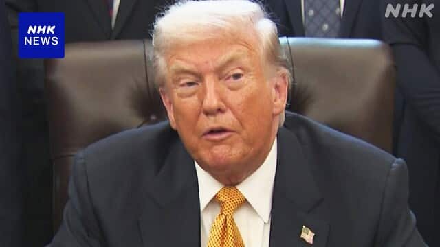 トランプ大統領 重要鉱物の輸入めぐり各国との協定交渉を指示 | NHK