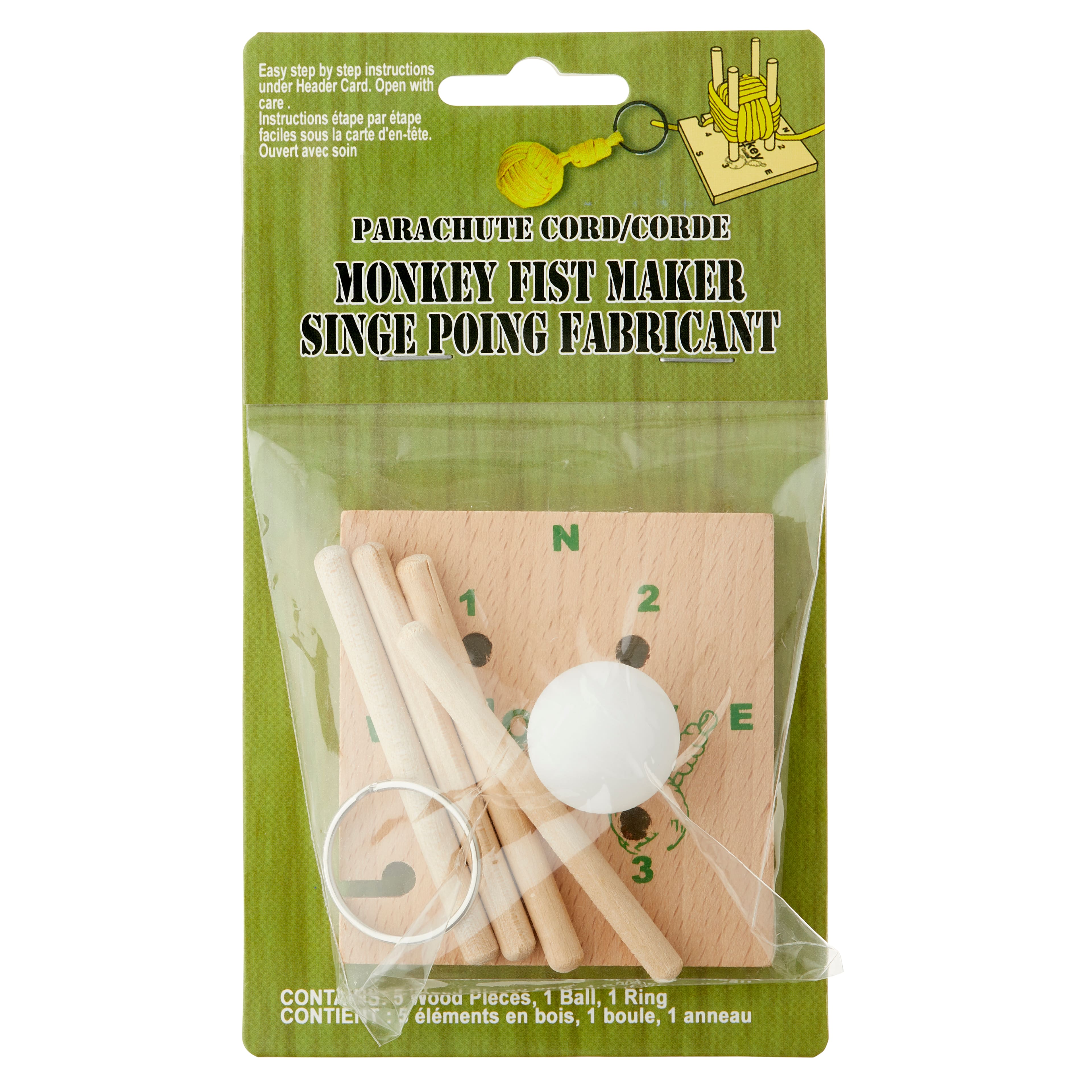 Buy in Bulk - 12 Pack: Parachute Cord Monkey Fist Maker Kit | Michaels