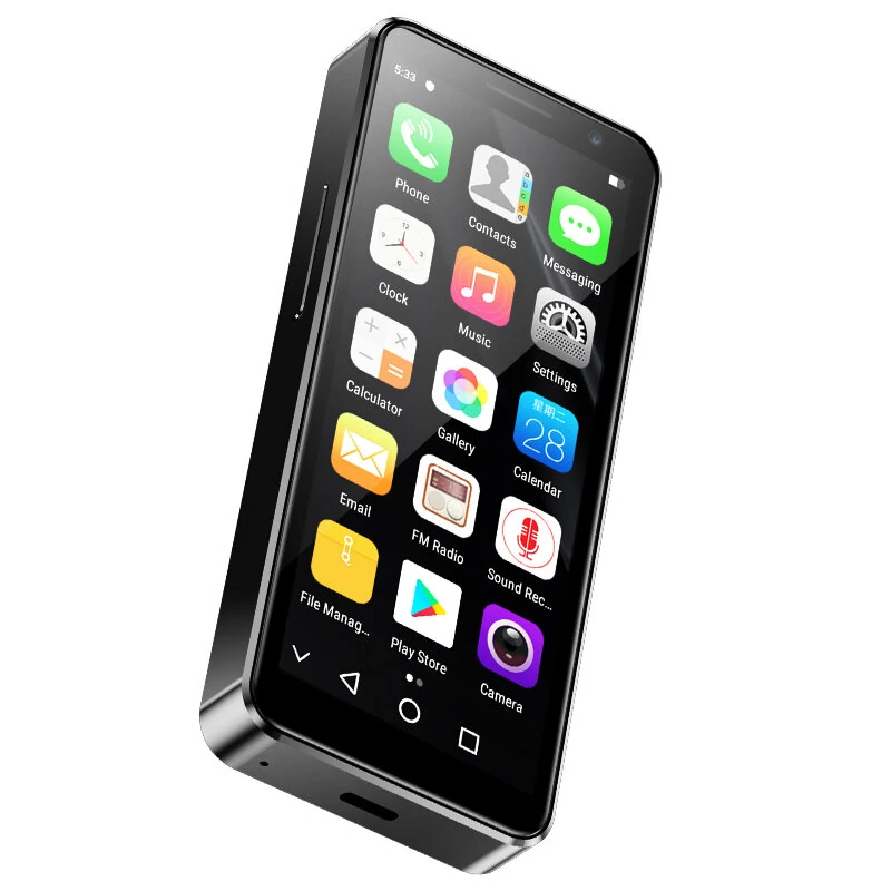 SOYES XS16 Pro Mini 4G 4GB+128GB 4.0インチ 5MPカメラ フェイスアン