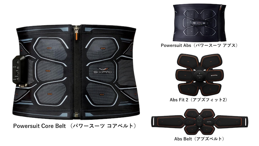 お腹周りを鍛える】SIXPAD Powersuit Core Belt （パワースーツ