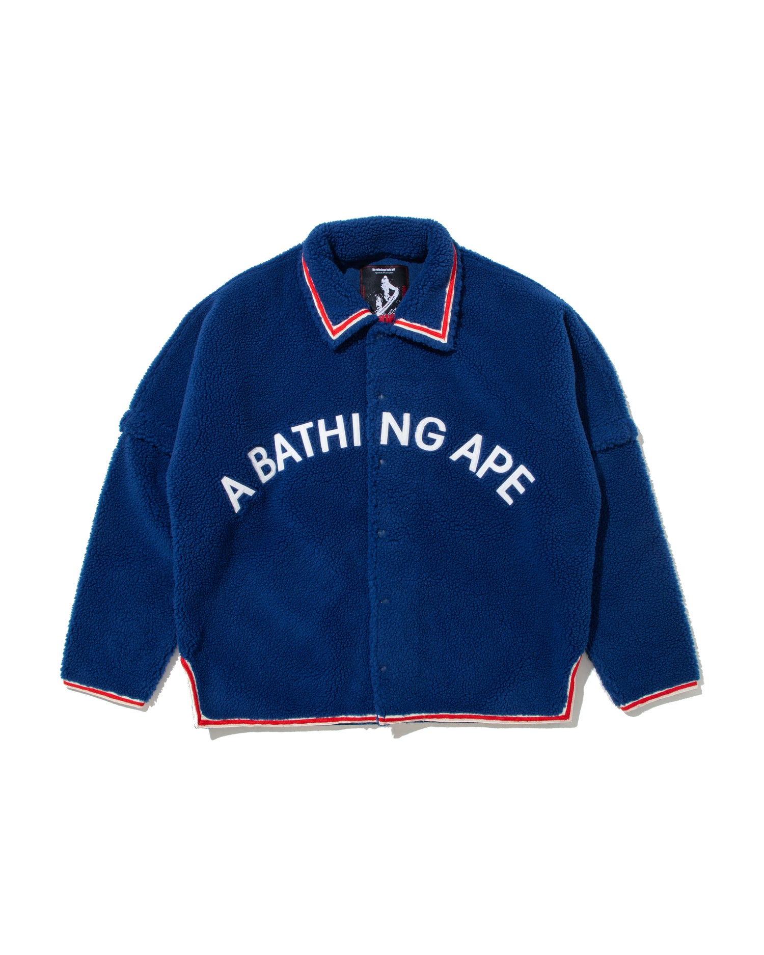 A BATHING APE® BAPE By Kazuki Kuraishi Sherpa Detachable Coach