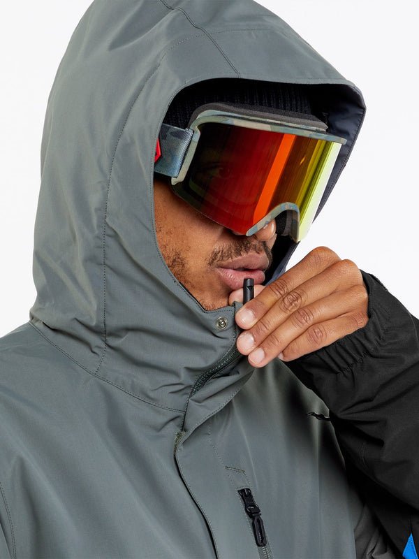 MENS VCOLP JACKET - DARK GREY – Inflight Surf Shop