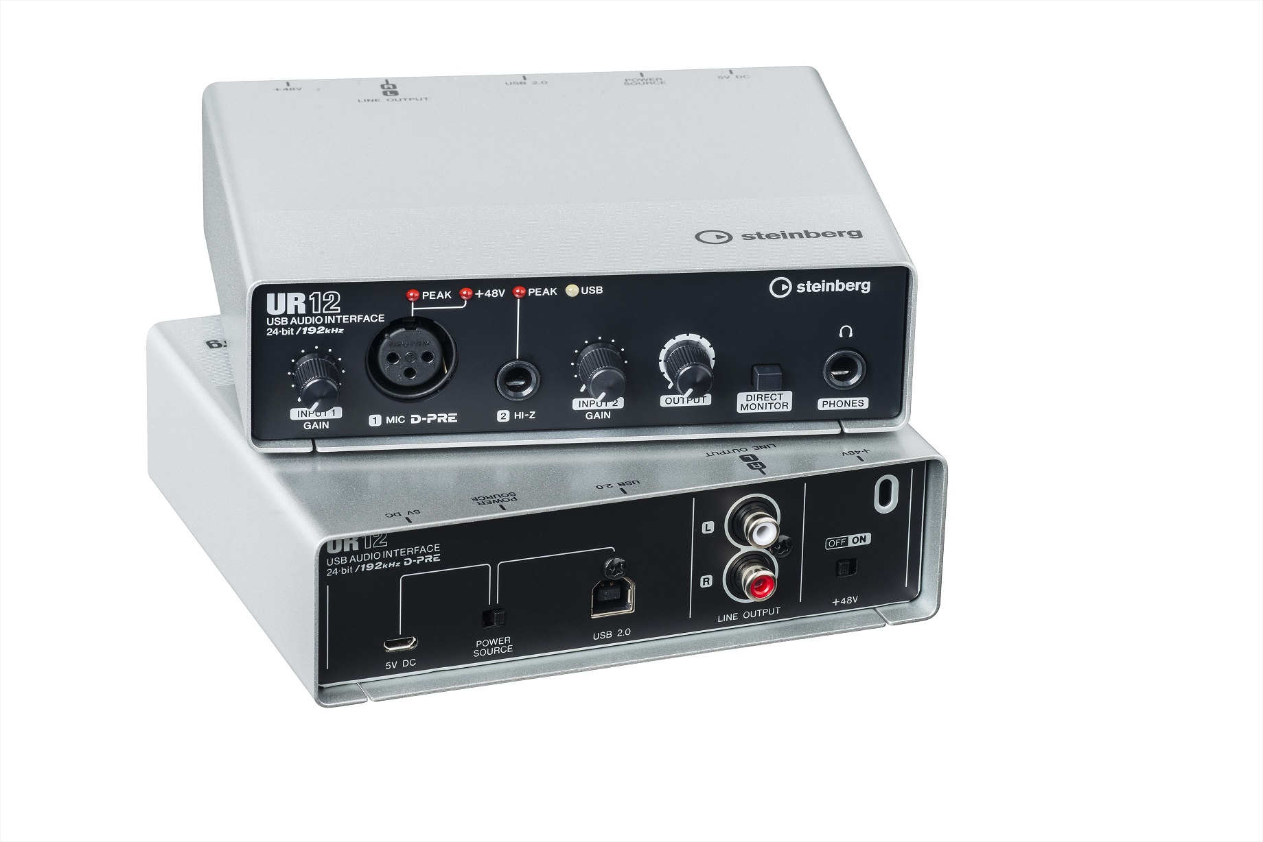 Steinberg UR12 | エントリーモデルで24bit/192kHz対応！USBオーディオ