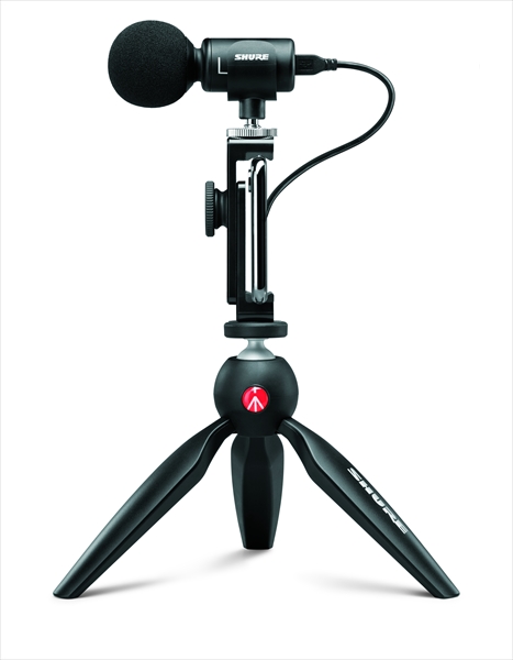 SHURE MV88+ ビデオキット | 録音・録画、編集、共有できる