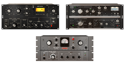 Arturia 3 Compressors | ビンテージコンプレッサーをエミュレートした
