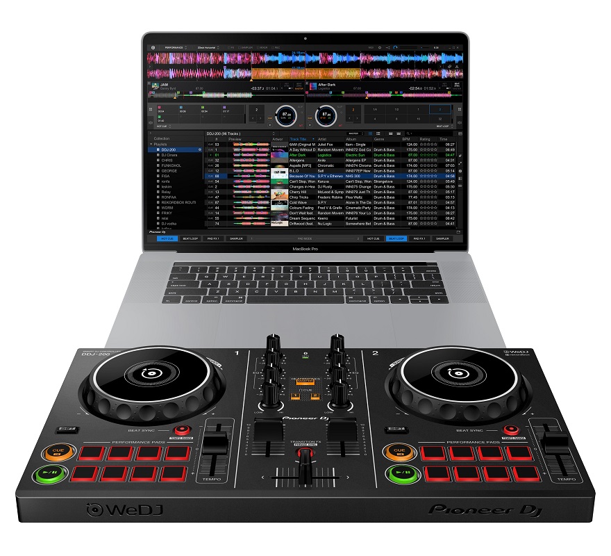 Pioneer DJ DDJ-200 | スマホで手軽に楽しめるリーズナブルなスマート