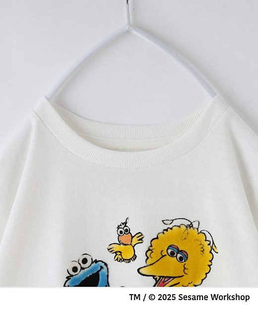 110－160】セサミストリートTシャツ／親子リンク