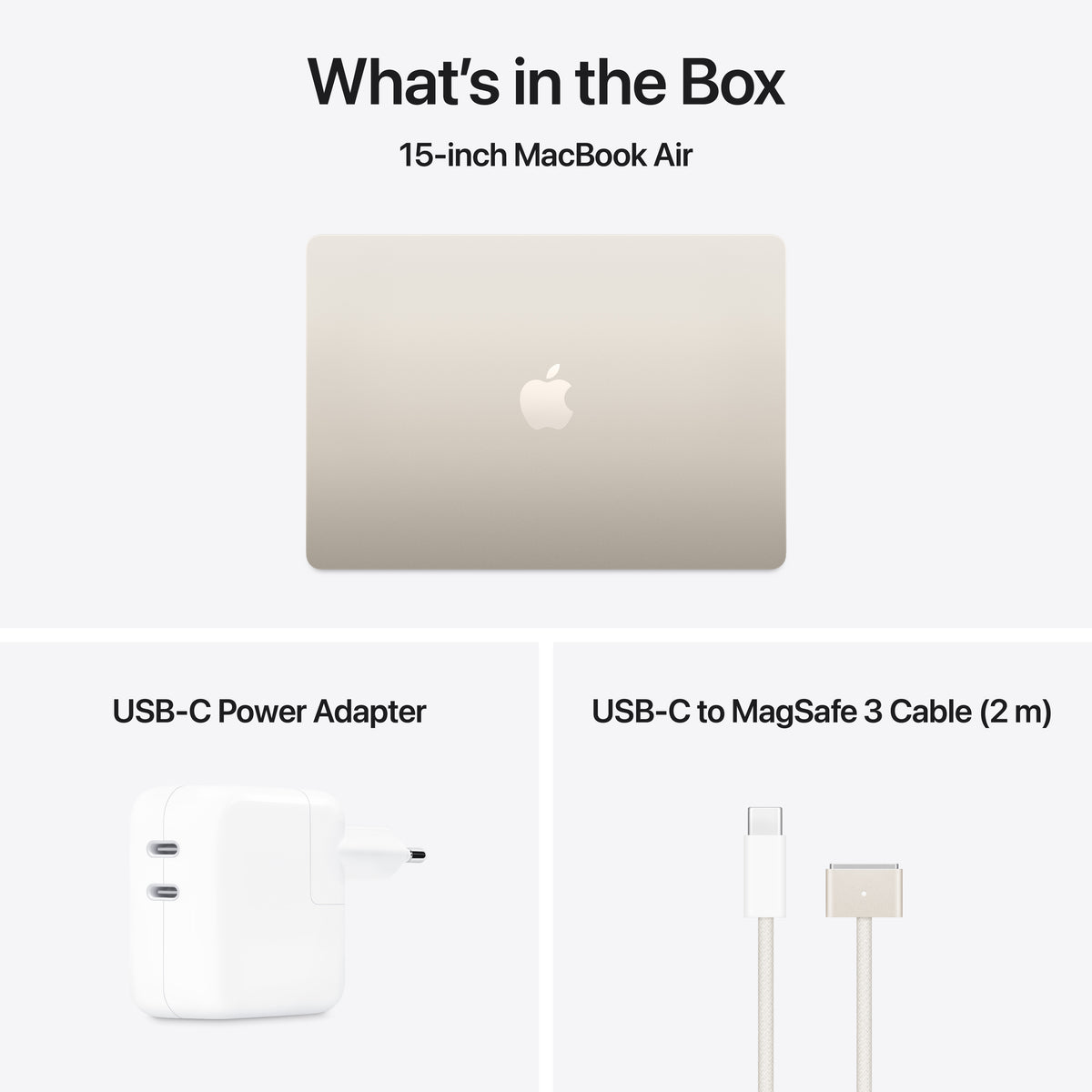 15-Inch MacBook Air: Apple M4 Chip with 10-Core CPU and 10-Core