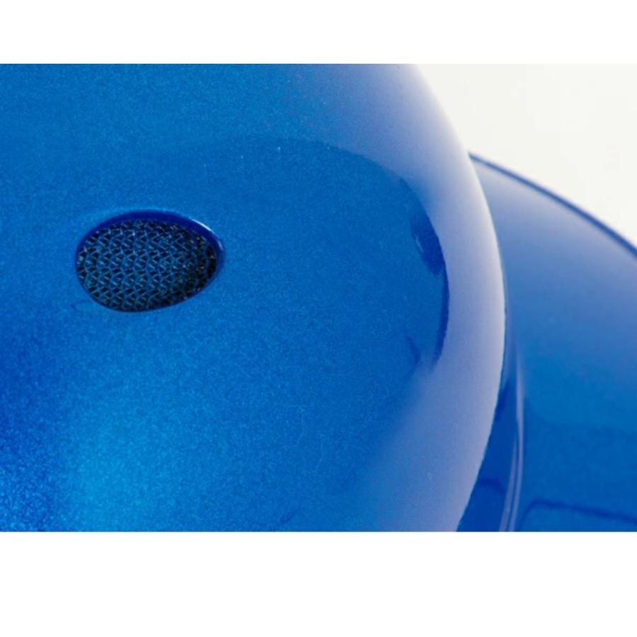 ミズノ限定軟式用 キャッチャー用ヘルメットツバ付き ロイヤルブルー