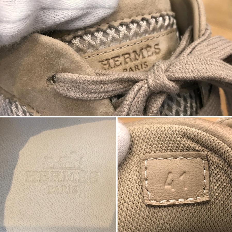 HERMES（エルメス） 【超美品】エルメス バウンシング スニーカー