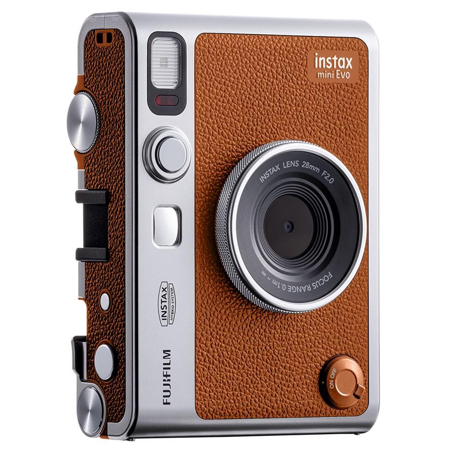 instax mini FUJIFILM フジフイルム チェキ INSTAX Evo ブラウン(USB