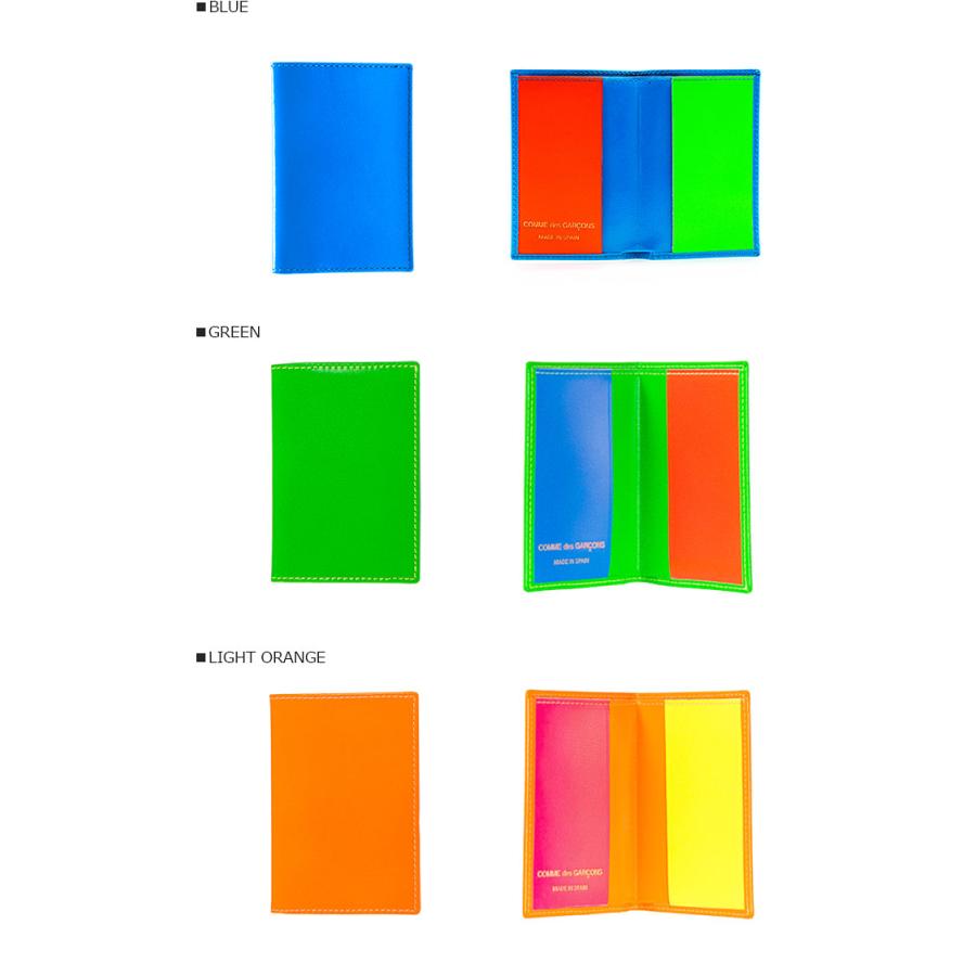 COMME des GARCONS コムデギャルソン DES カードケース SUPER FLUO