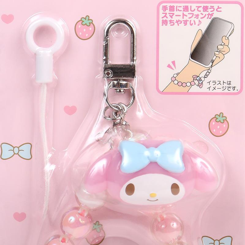 マイメロディ ビーズハンドストラップ スマホ 携帯 サンリオ sanrio