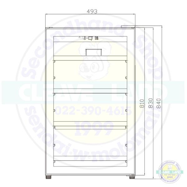 三ツ星貿易 ワインセラー 110L MB-6110CE (旧MB-6110C) 32本収納