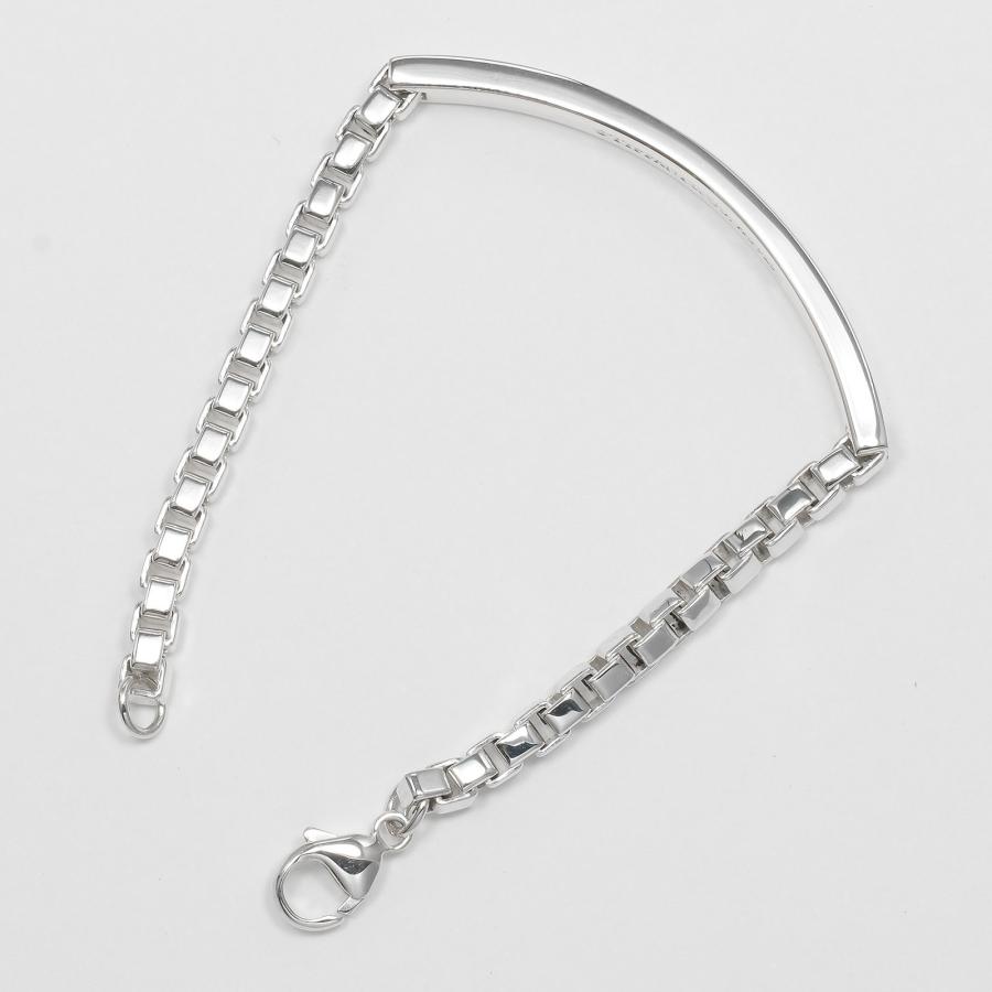 ティファニー TIFFANY&Co. ベネチアン ID ブレスレット 腕周り約16.2cm